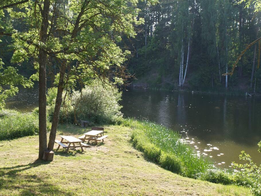 Upmali Hotel Tērvete Buitenkant foto