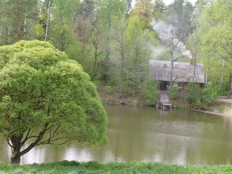 Upmali Hotel Tērvete Buitenkant foto