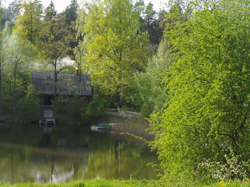 Upmali Hotel Tērvete Buitenkant foto