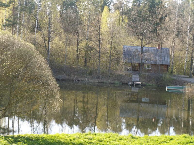 Upmali Hotel Tērvete Buitenkant foto